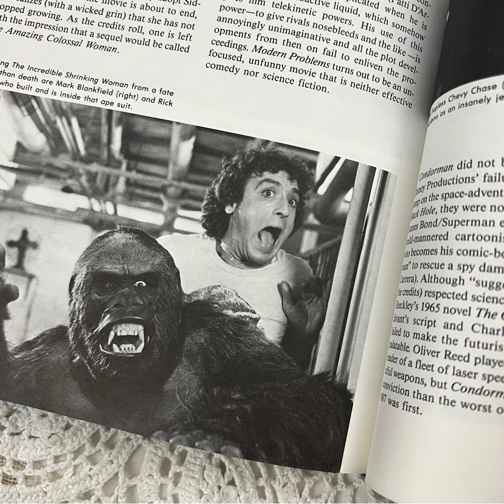Sci-fi film pictorial history hardcover book